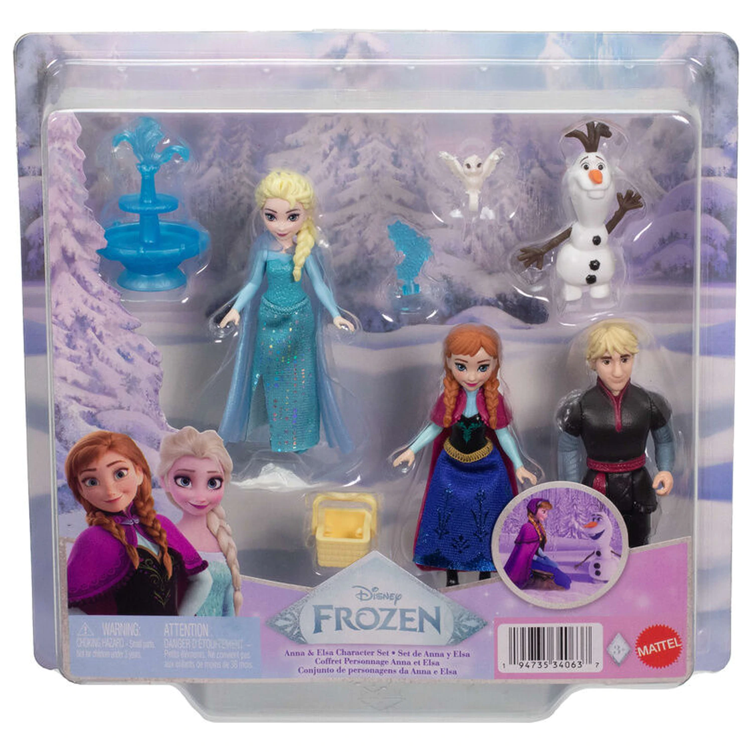 Disney Frozen pack figures product photo