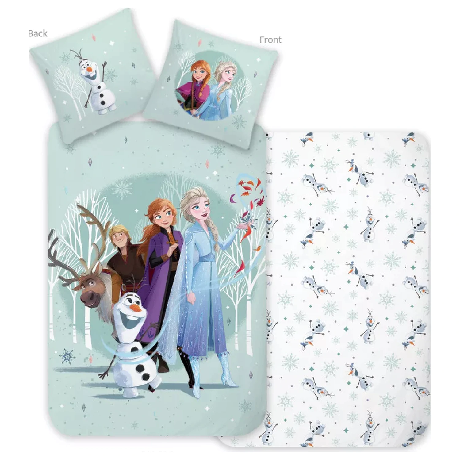 Disney Frozen Forest Adventure Toddler Duvet Cover product photo