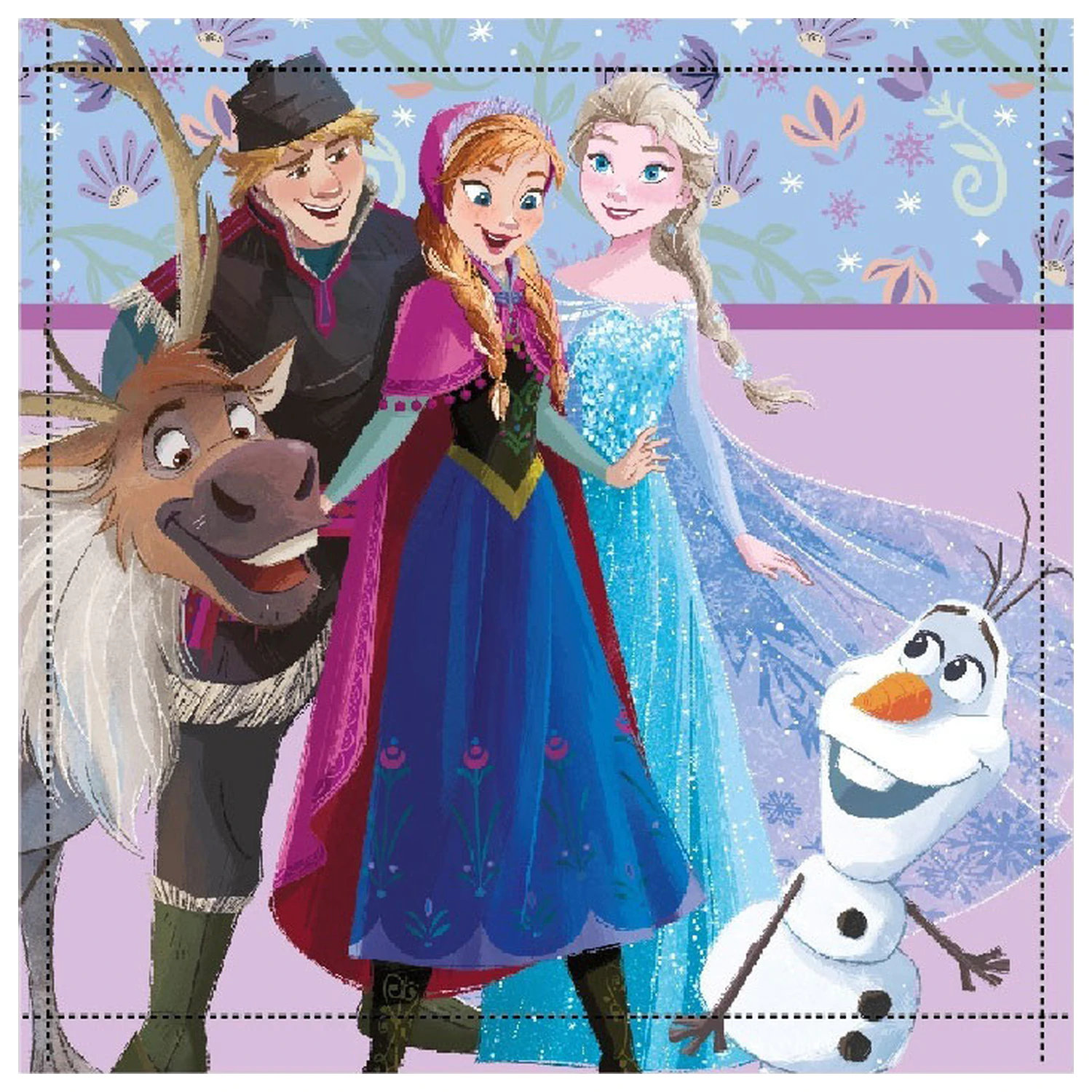 Disney Frozen Friends Forever Hand and Face Towel, Towel 30x30cm product photo