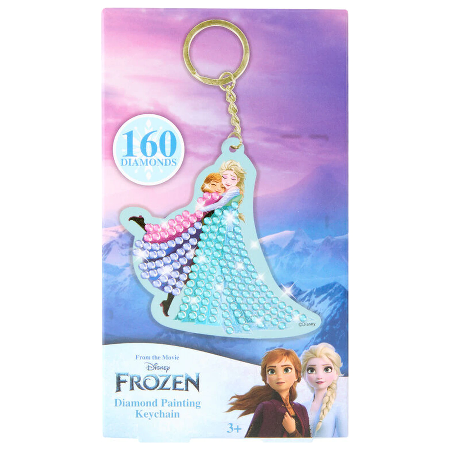 Disney Frozen diamond keychain making kit product photo