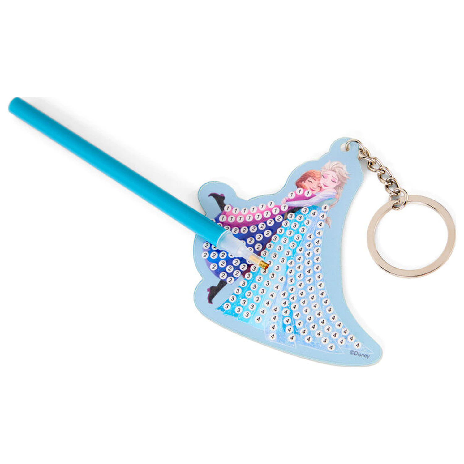 Disney Frozen diamond keychain making kit product photo
