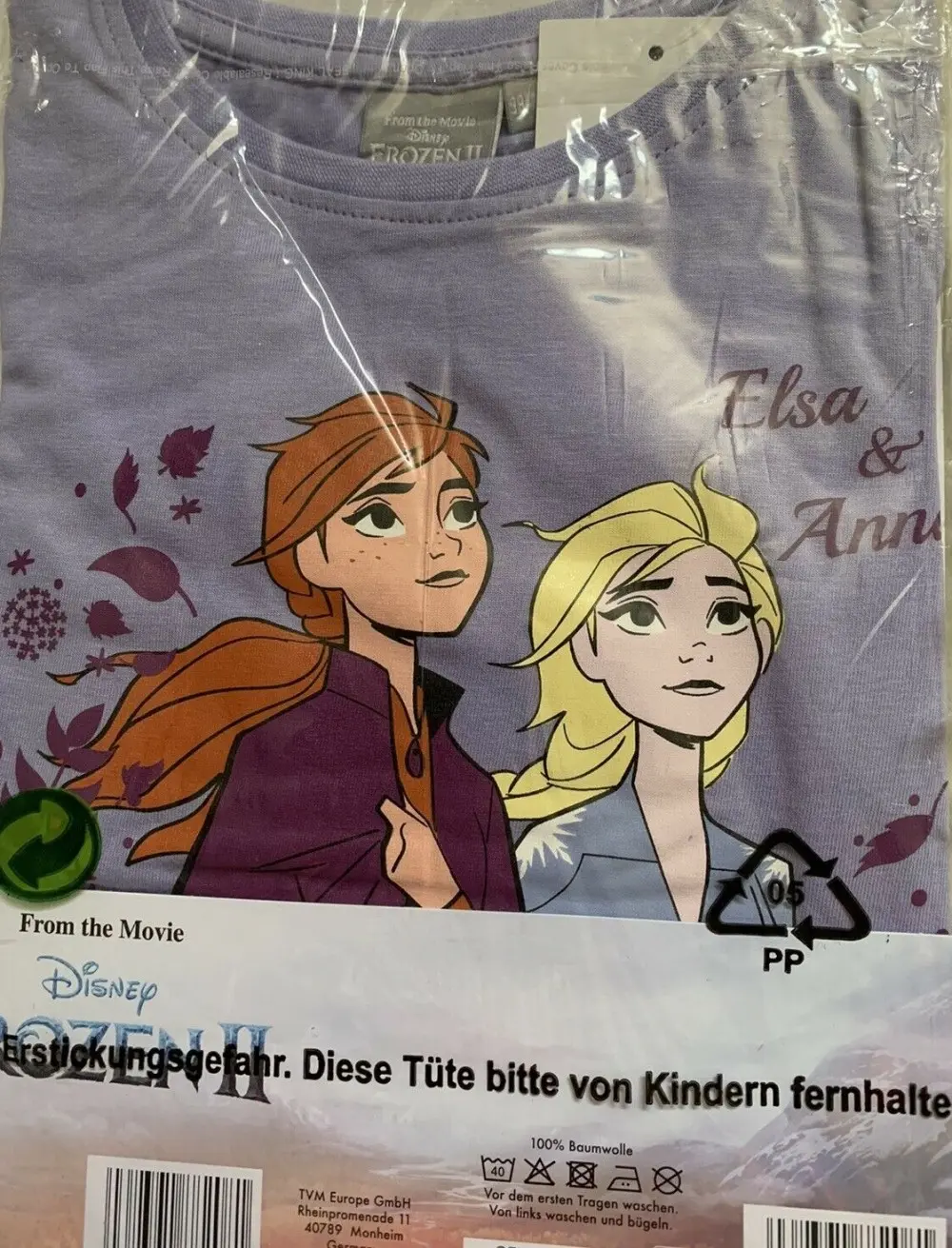 Disney Frozen kids long-sleeve top product photo