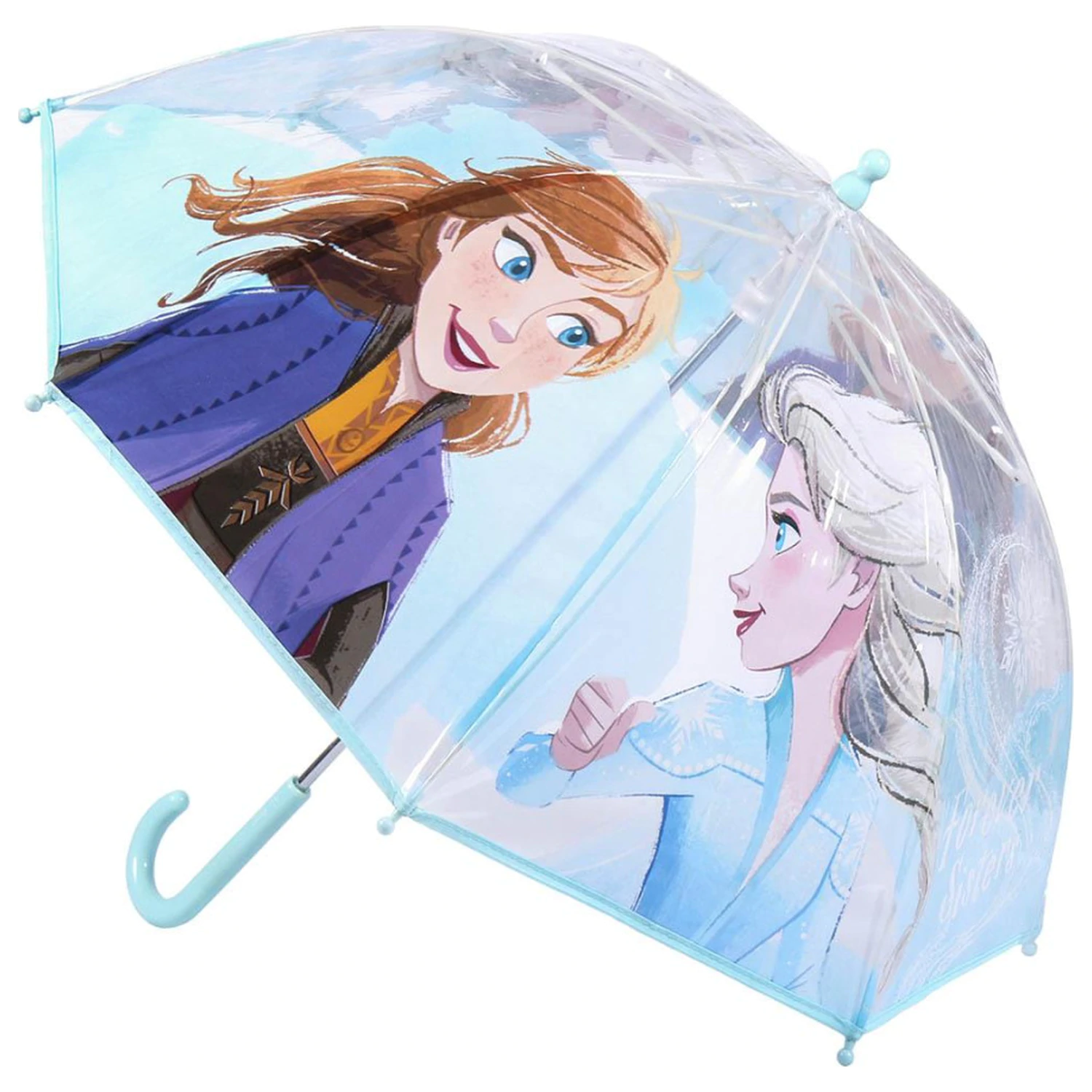 Disney Frozen Icy Drizzle Kids' Clear Umbrella Ø71 cm product photo