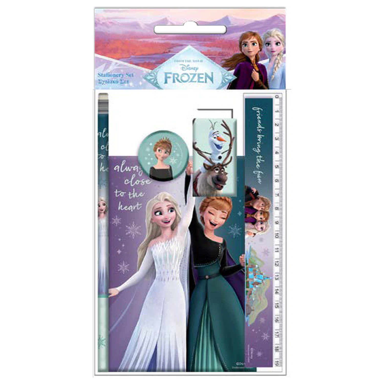 Disney Frozen Idyllic Stationery Set 5 Pieces product photo