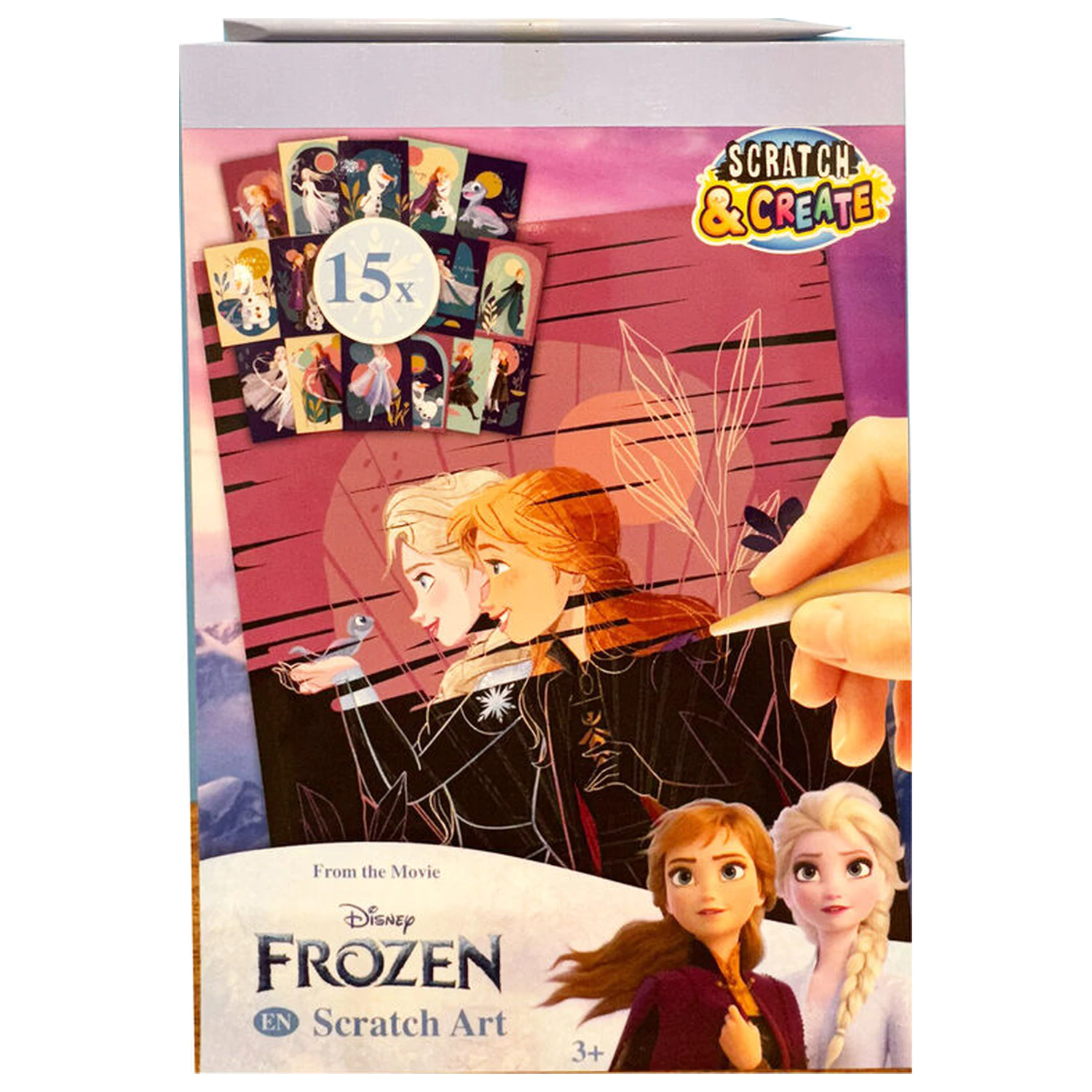 Disney Frozen scratching set product photo