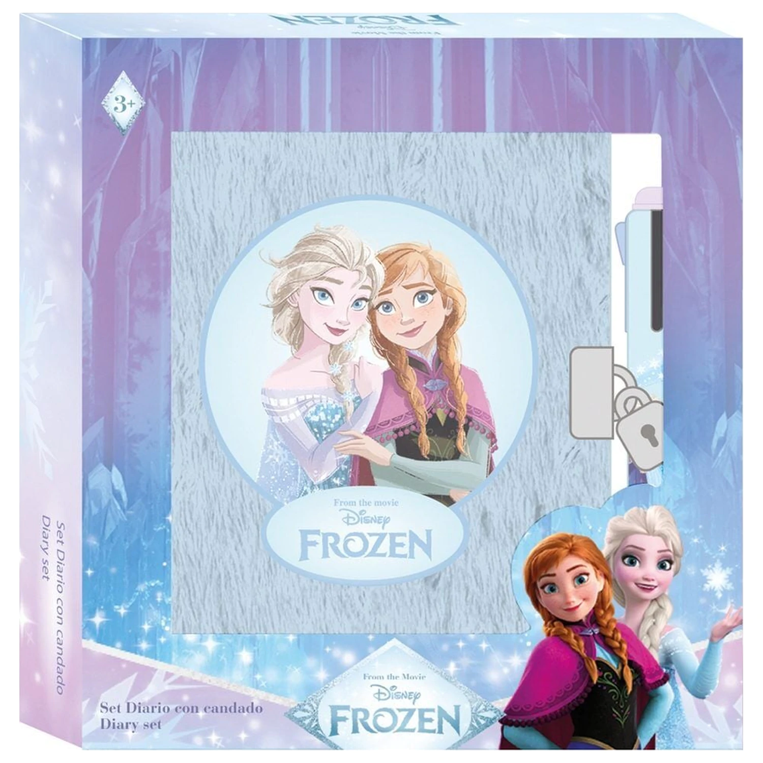 Disney Frozen Diary + 4-colour pen product photo