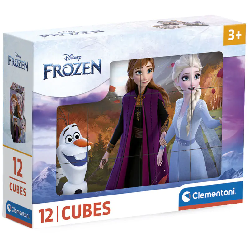 Disney Frozen cube puzzle 12pcs product photo