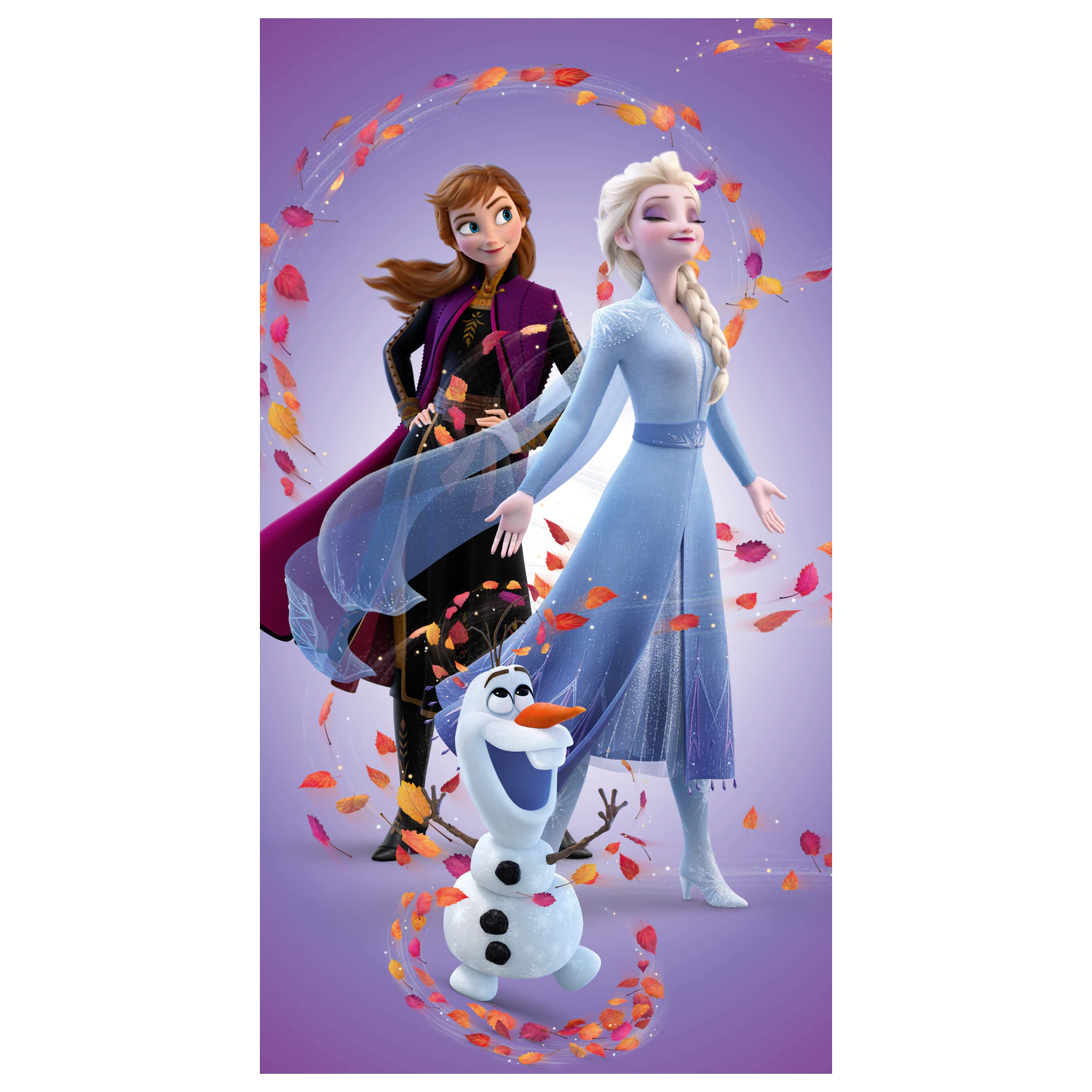 Disney Frozen Leaves Magic Towel product photo