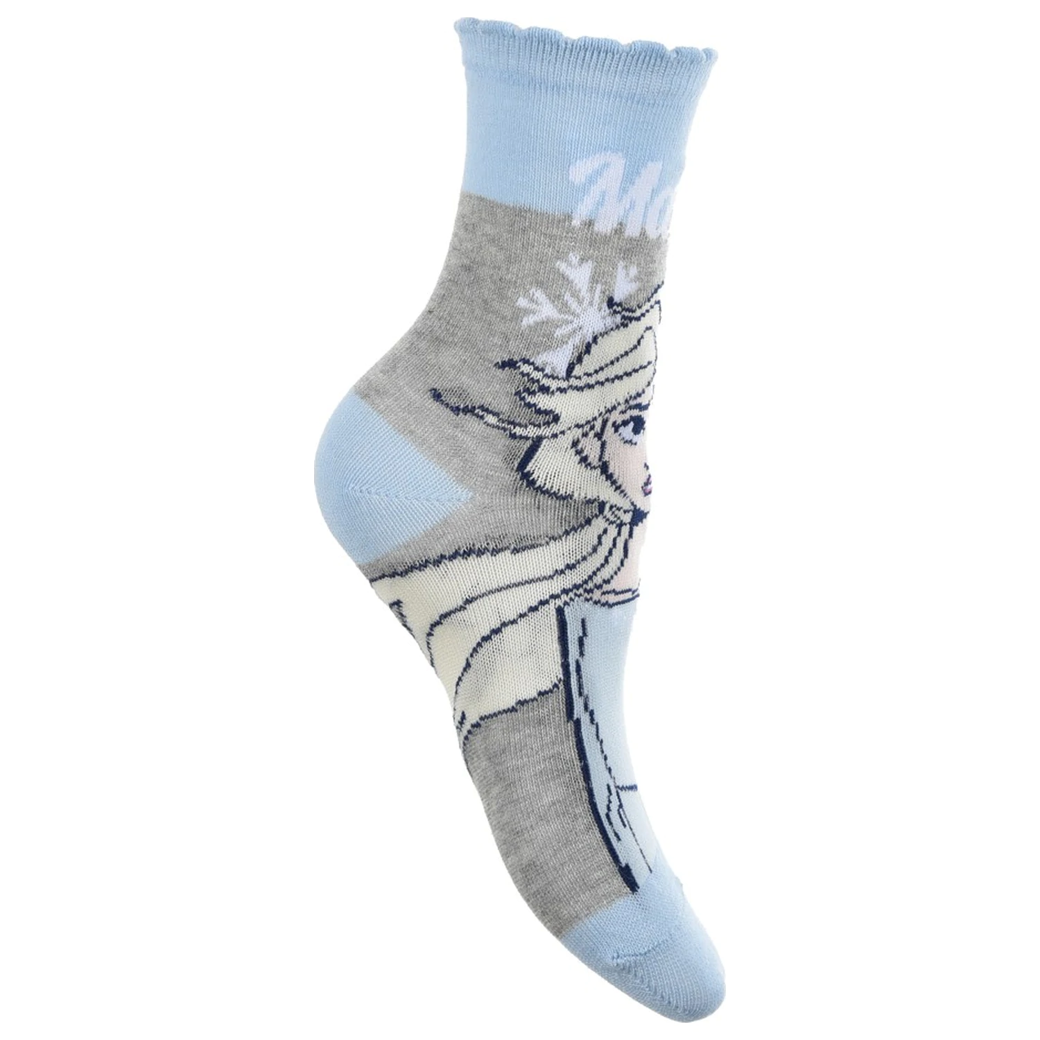Disney Frozen Love Blue Children's Socks 31/34 product photo