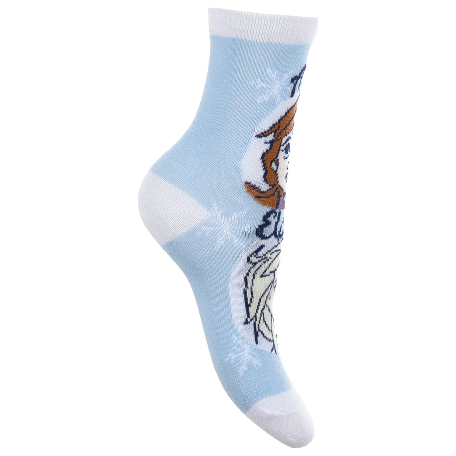 Disney Frozen Love Blue Children's Socks 31/34 product photo