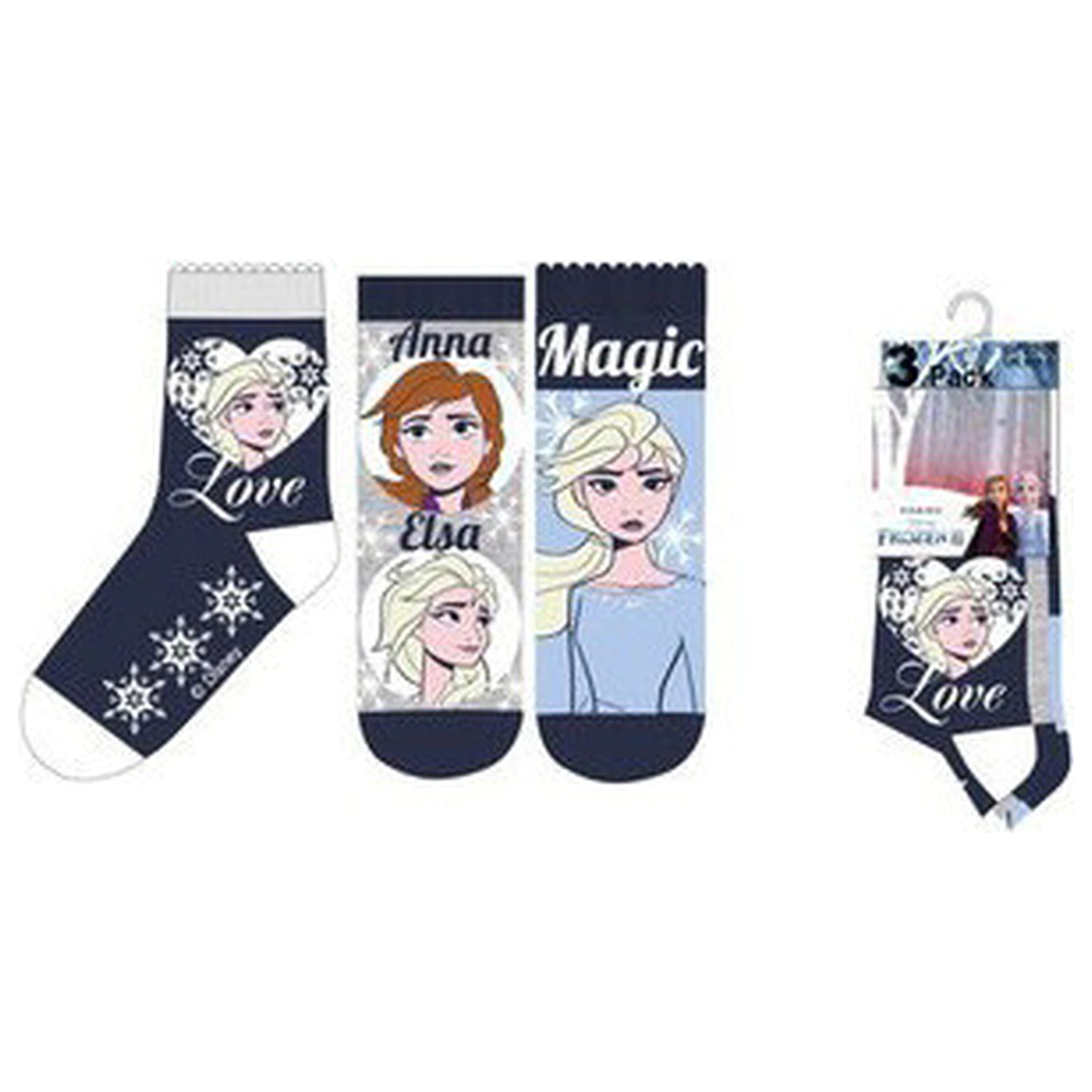 Disney Frozen Magic kids socks 23/26 product photo