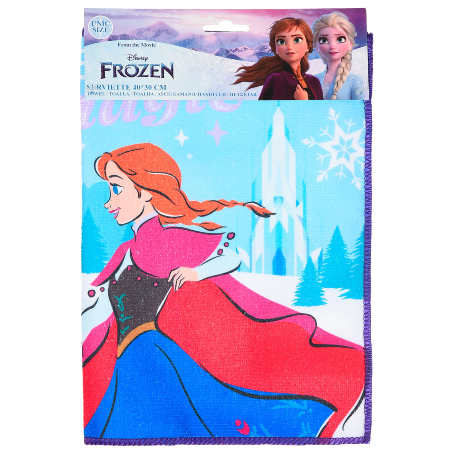 Disney Frozen Magic hand towel, face towel, towel product photo