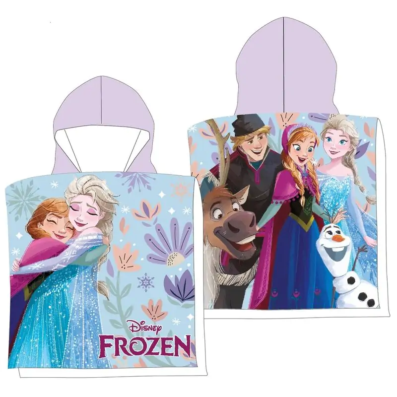 Disney Frozen microfibre poncho beach towel product photo