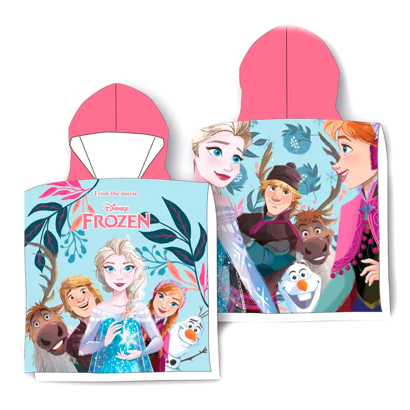 Disney Frozen microfibre poncho towel termékfotó