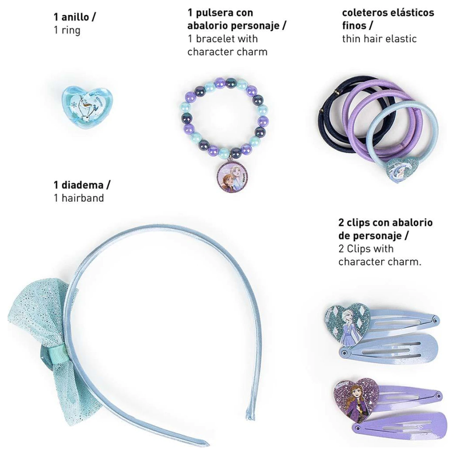 Disney Frozen On-the-Go Hair Accessory Set product photo