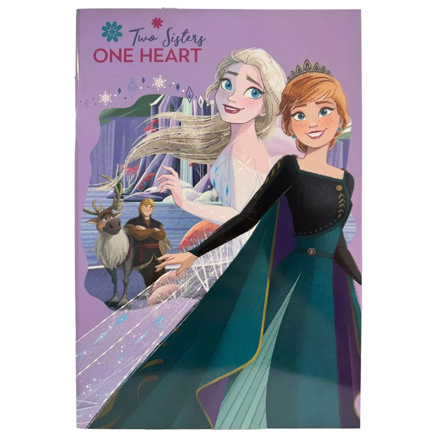 Disney Frozen One Heart B/5 Lined Notebook 40 Pages product photo