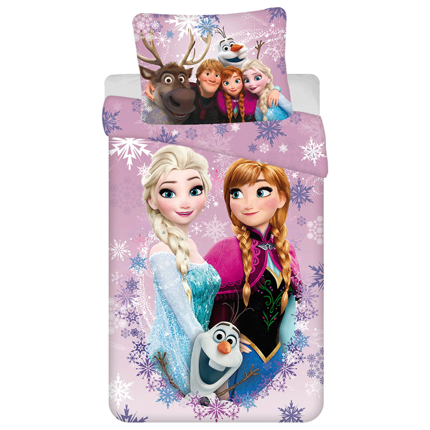 Disney Frozen Pink-purple Duvet Cover product photo