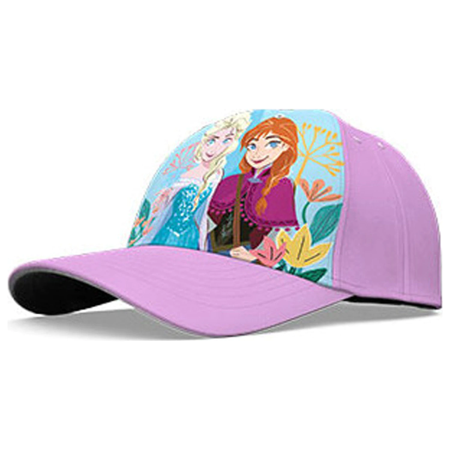 Disney Frozen Purple Flowers Kids Baseball Cap 54 cm product photo