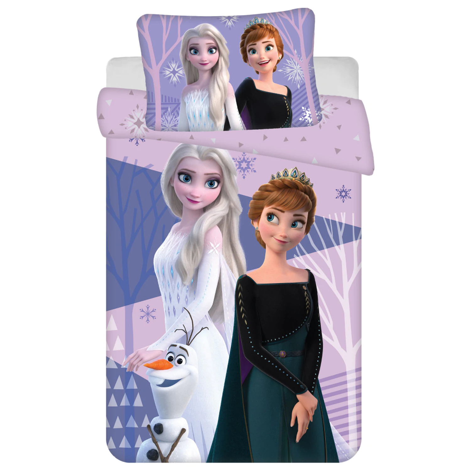 Disney Frozen Purple Kids, Preschool Duvet Cover product photo