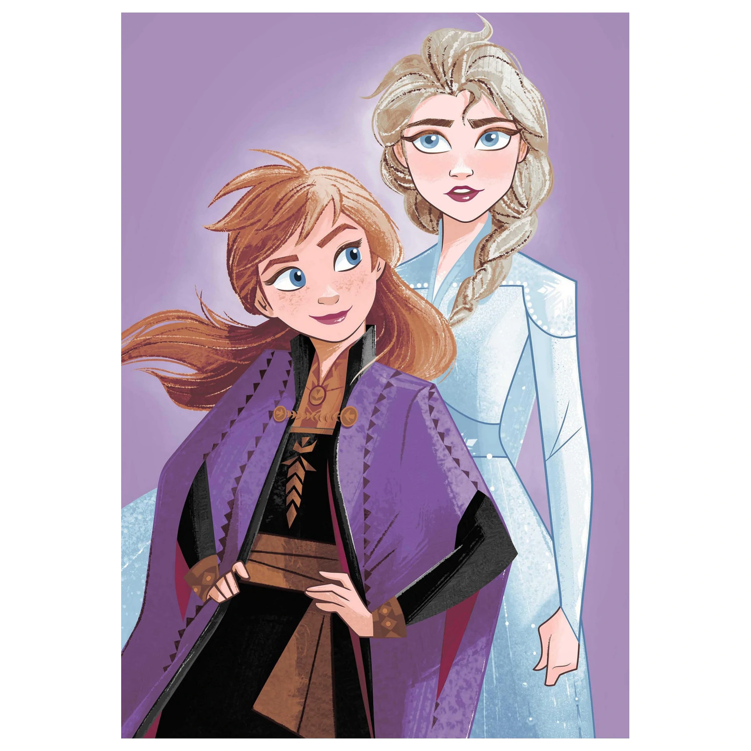 Disney Frozen Purple Blanket product photo