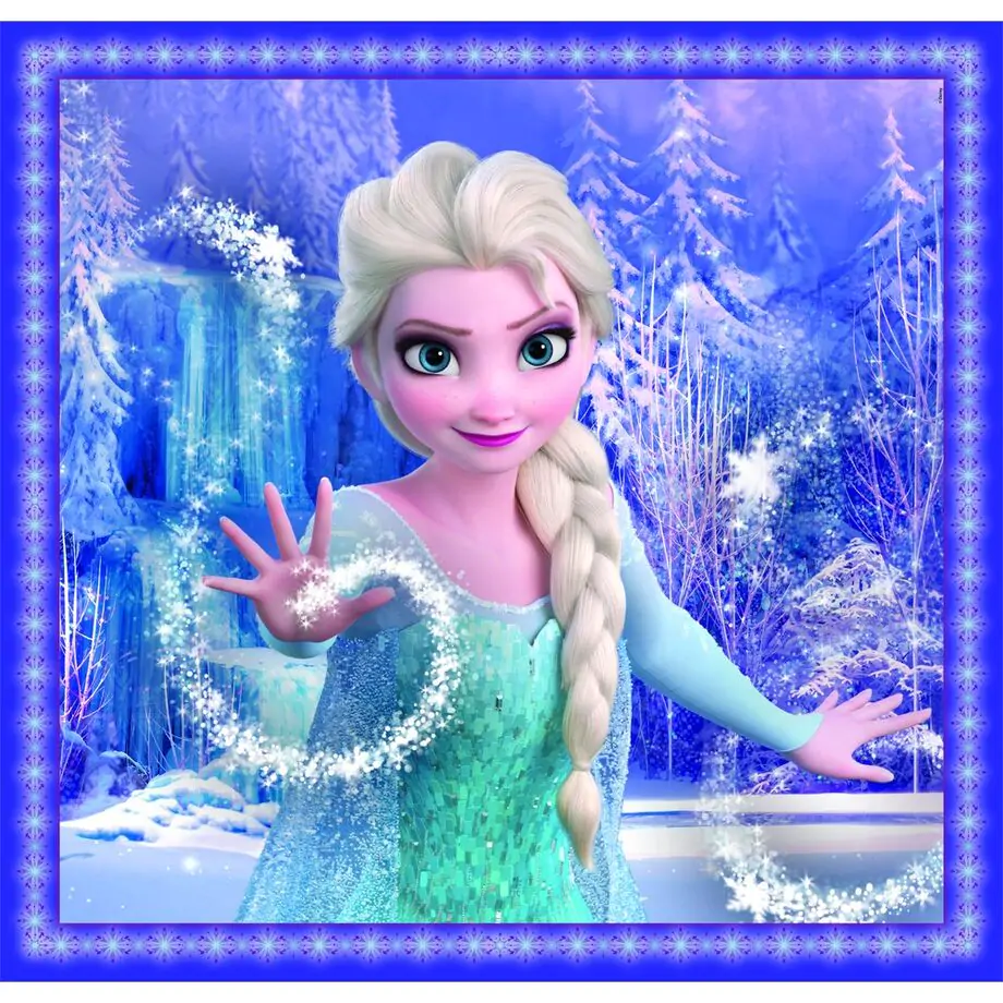 Disney Frozen puzzle 3x48pcs product photo