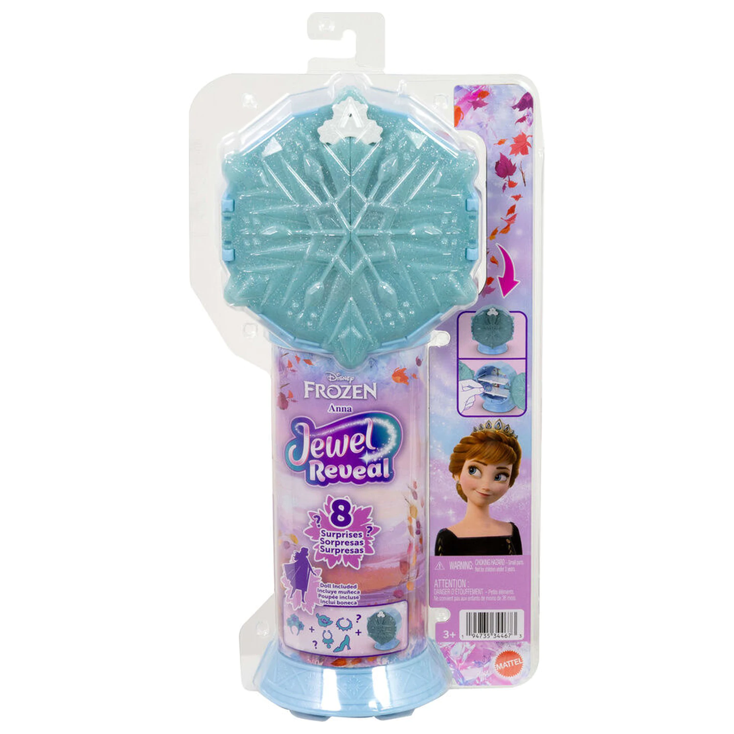 Disney Frozen Reveal Anna doll product photo