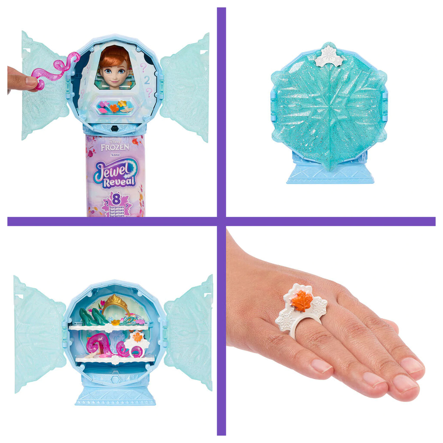 Disney Frozen Reveal Anna doll product photo