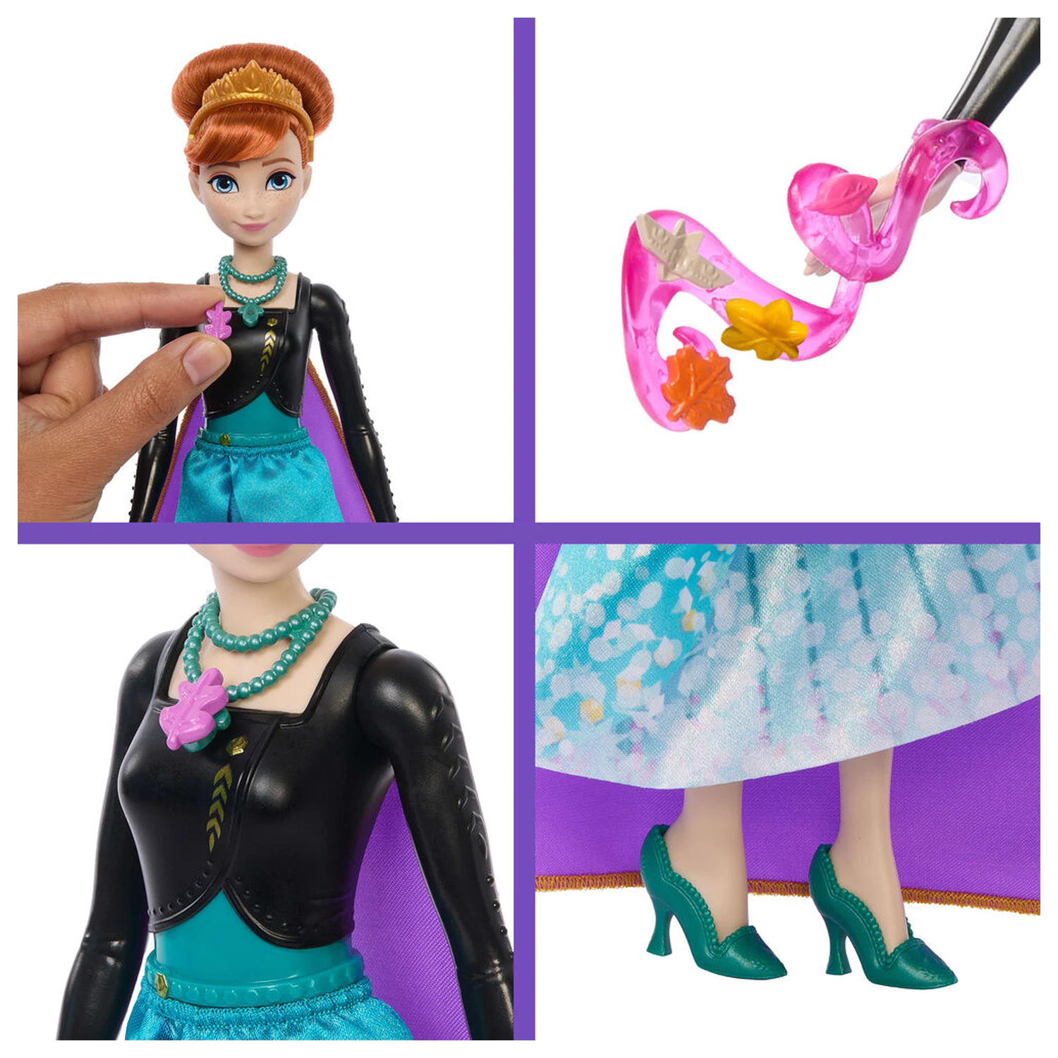 Disney Frozen Reveal Anna doll product photo