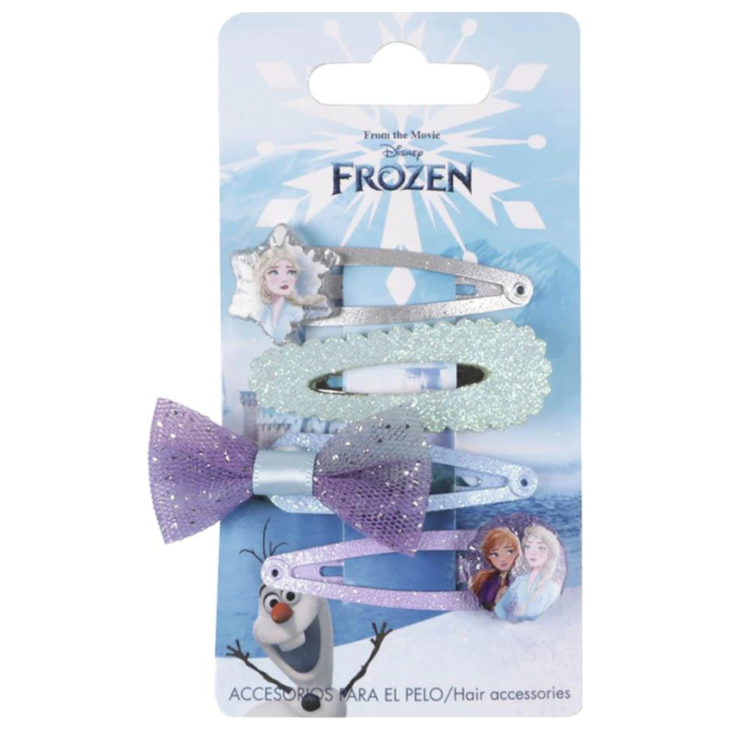 Disney Frozen Royal Hair Clip Set of 4 product photo