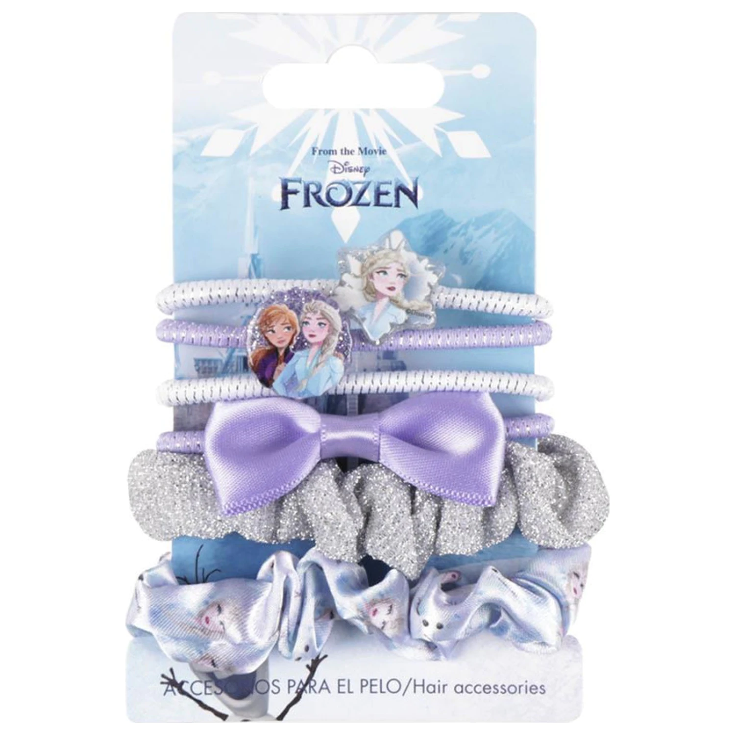 Disney Frozen Royal Hair Tie Set 6 Pieces product photo