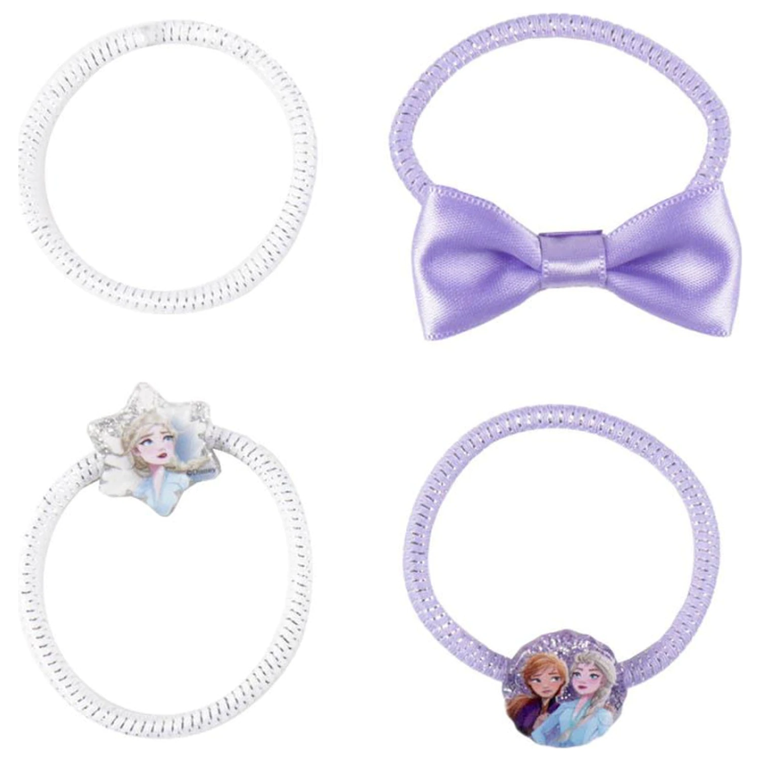 Disney Frozen Royal Hair Tie Set 6 Pieces product photo