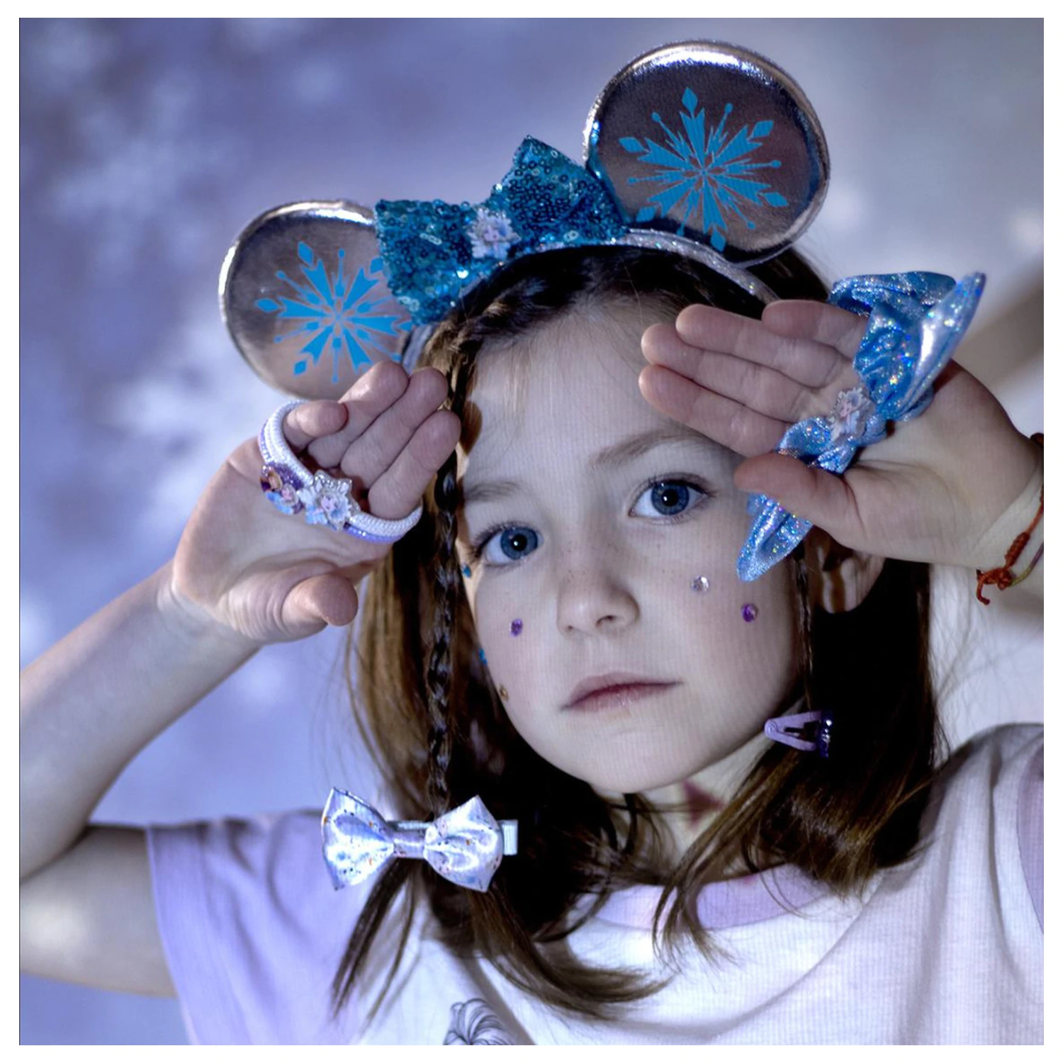 Disney Frozen Royal Hair Tie Set 6 Pieces product photo