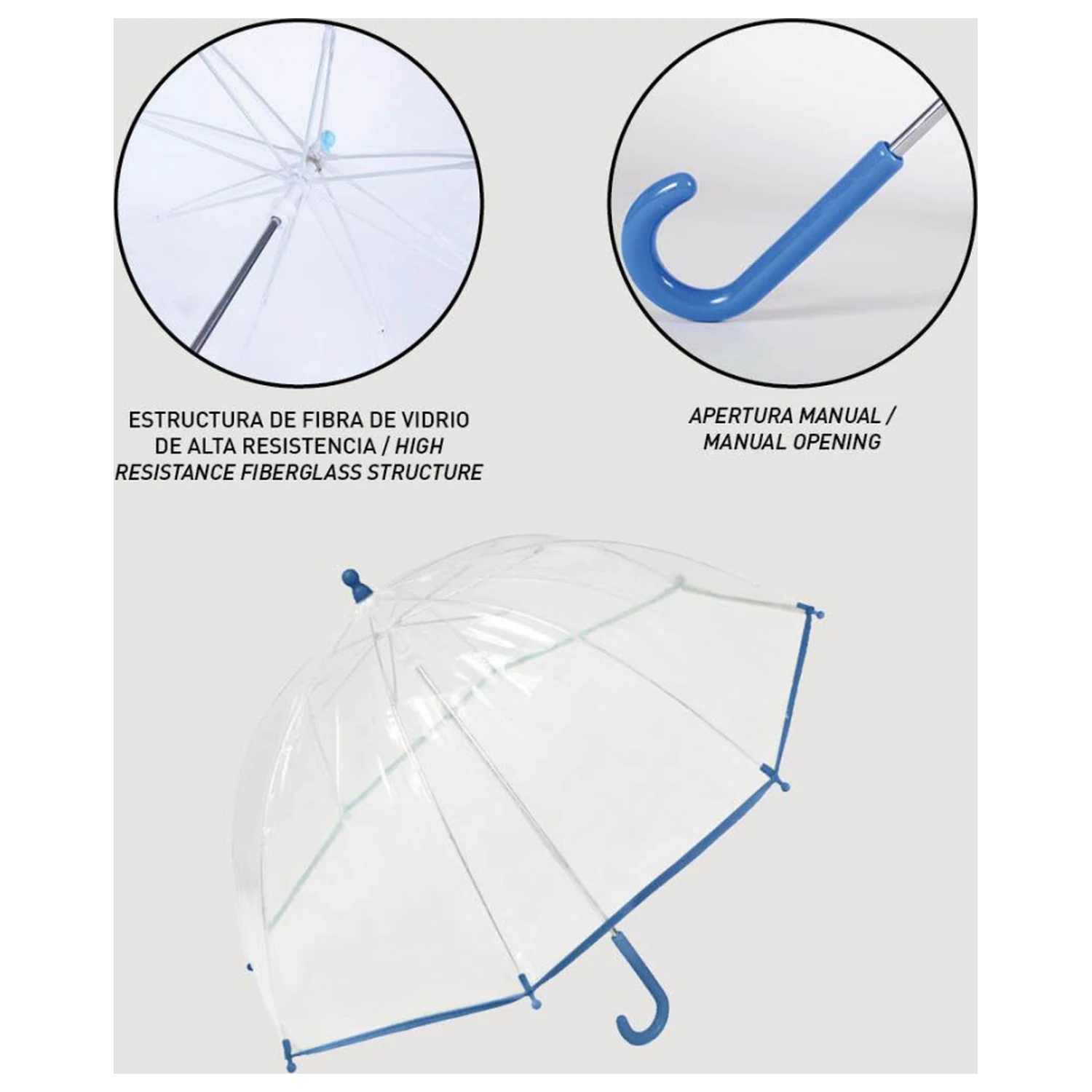 Disney Frozen Sisterhood Transparent Umbrella product photo