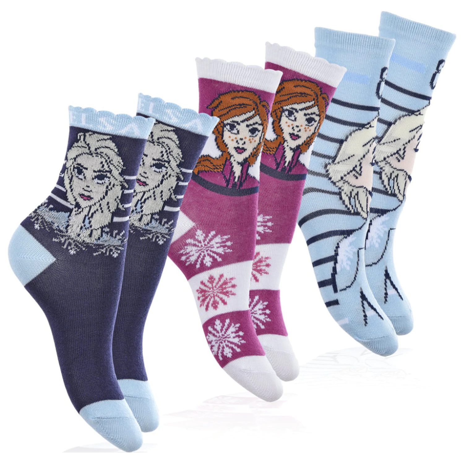 Disney Frozen Sisters children's socks 31/34 product photo