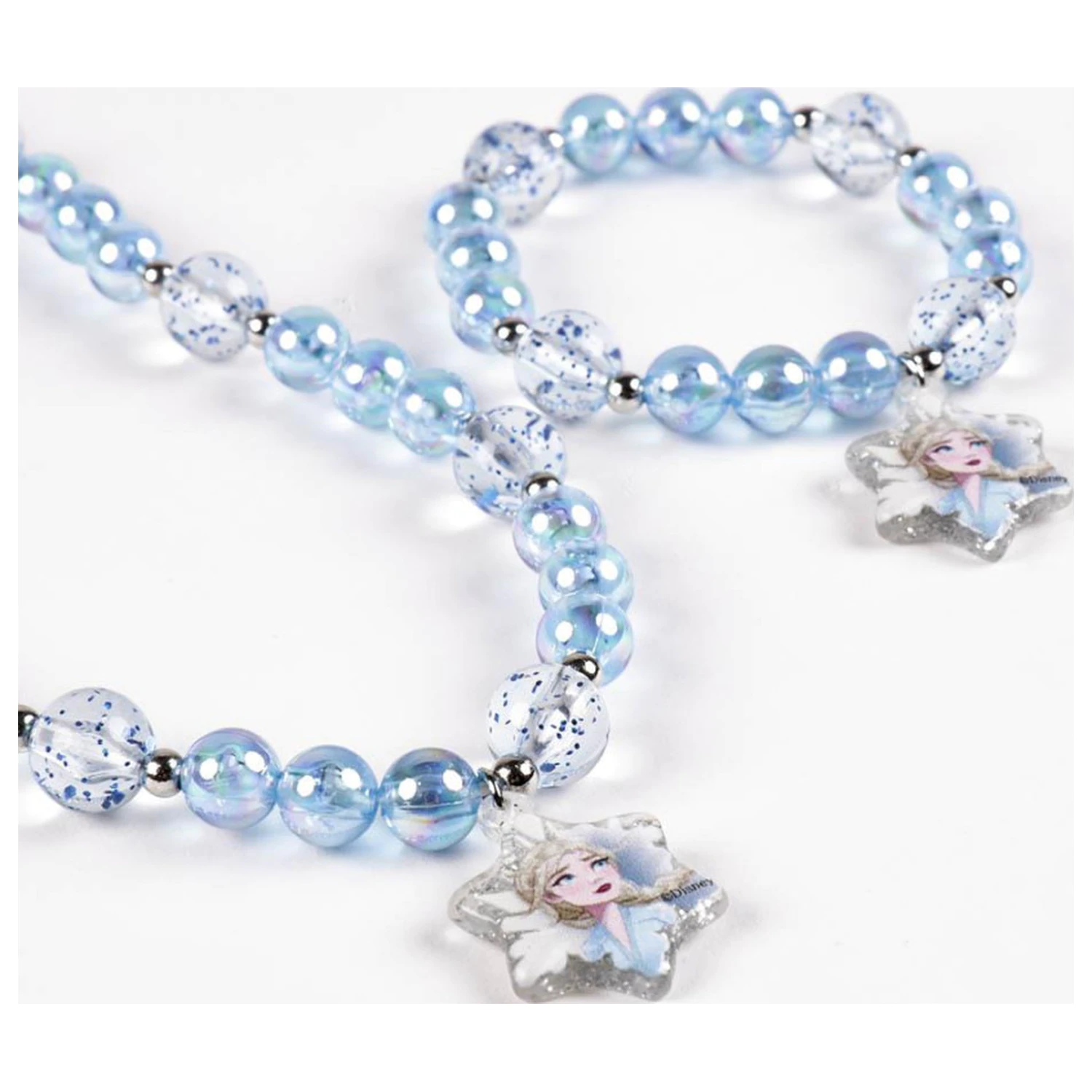 Disney Frozen Snowflake Beaded Necklace and Bracelet Set product photo