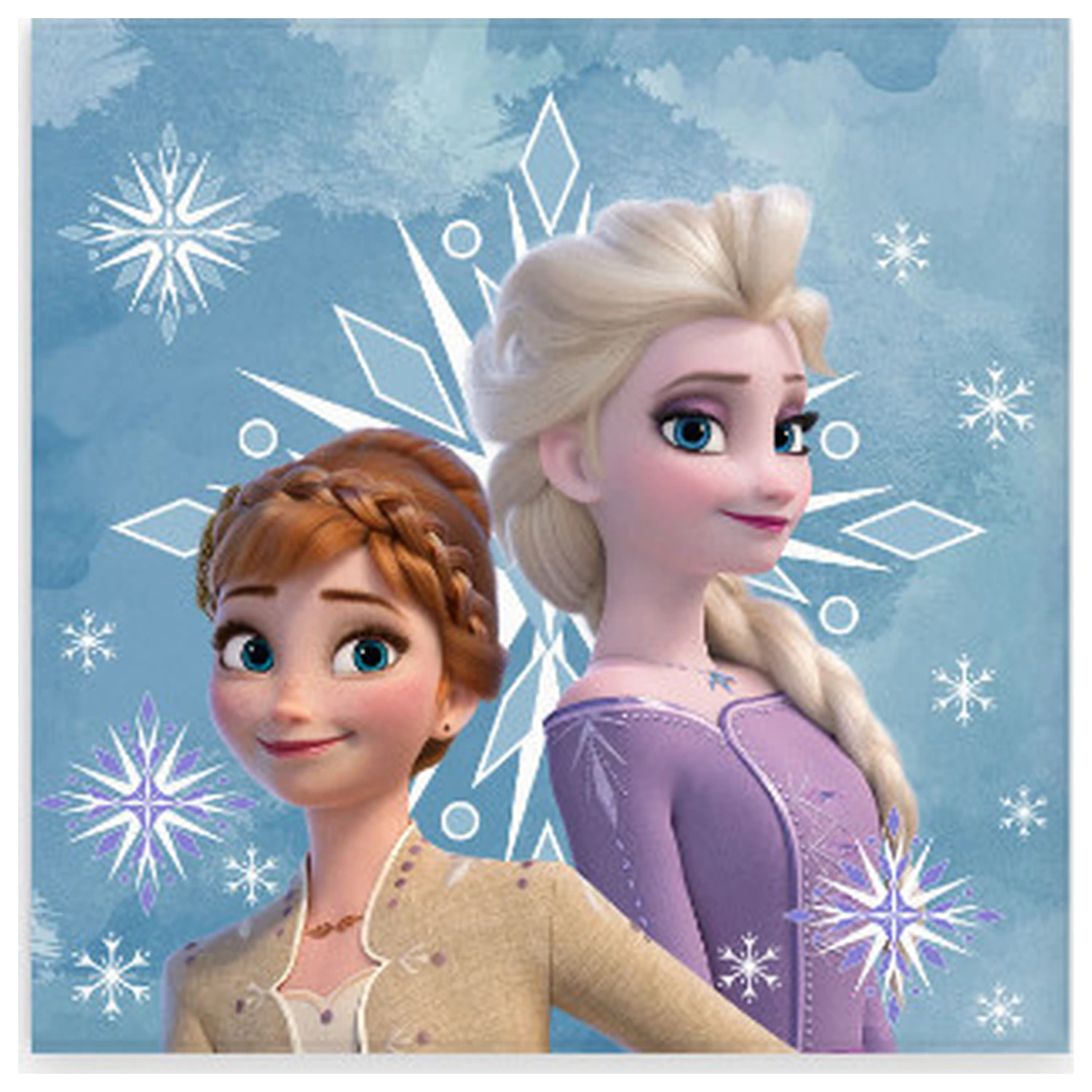 Disney Frozen Snowflake hand towel, face towel, towel product photo