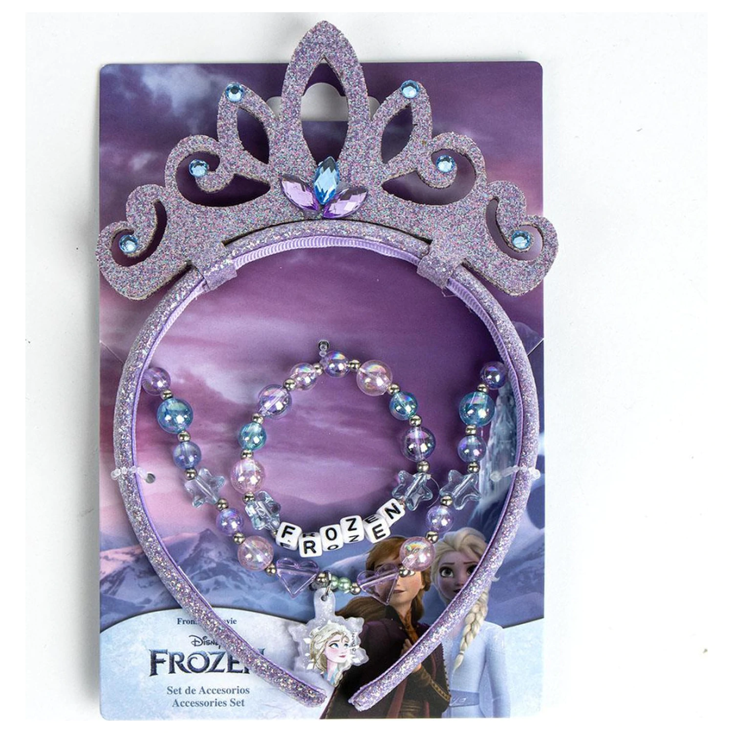 Disney Frozen Snowflakes Jewelry and Hairband Set product photo
