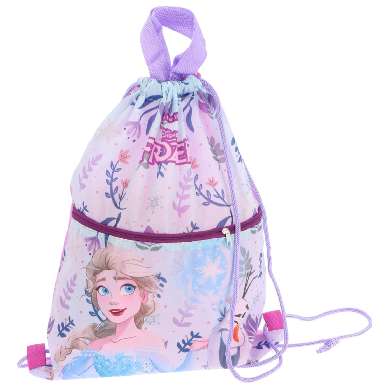 Disney Frozen Sparkle Deluxe gym bag, drawstring bag 45 cm product photo