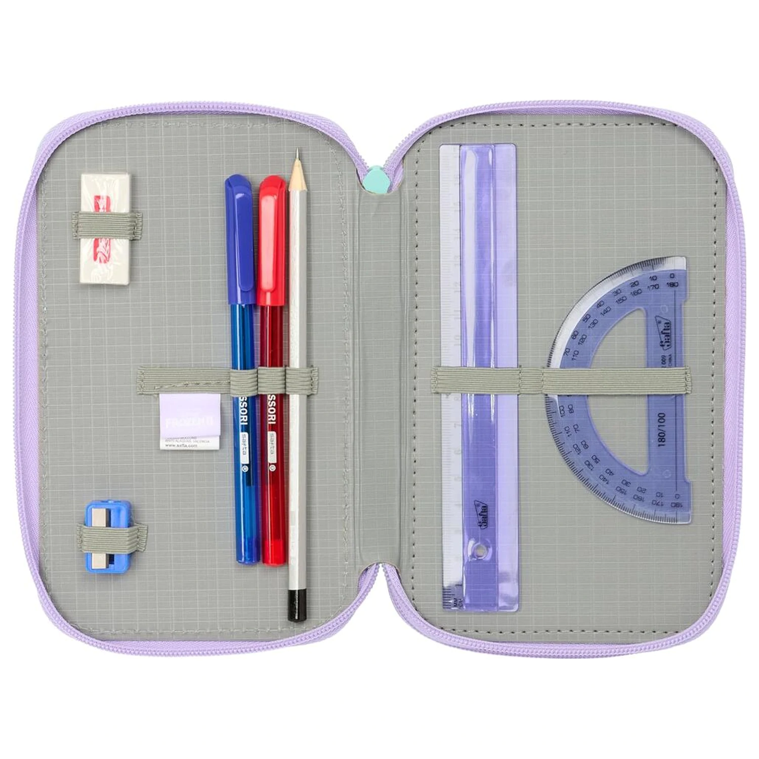 Disney Frozen Spirit triple pencil case 37pcs product photo