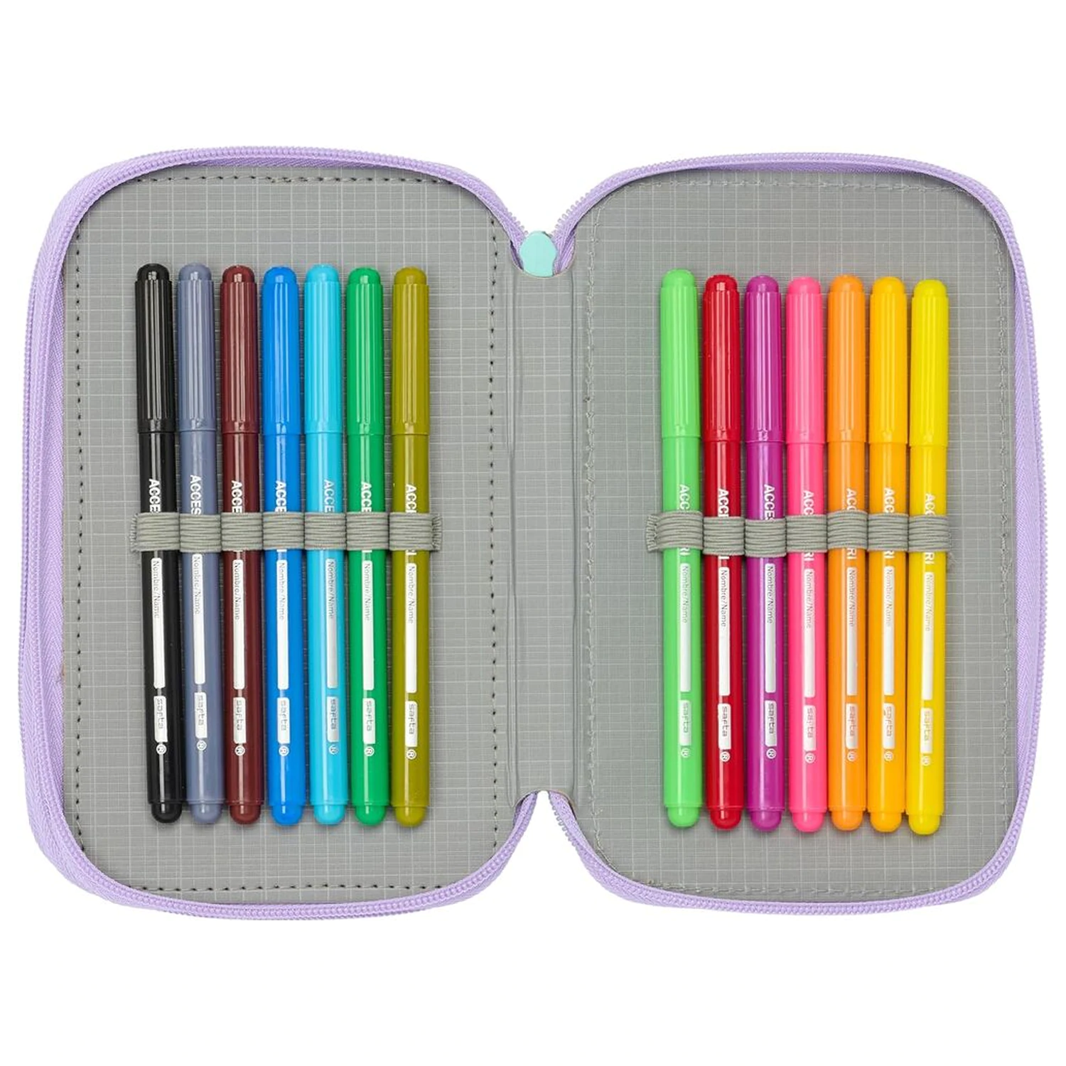 Disney Frozen Spirit triple pencil case 37pcs product photo