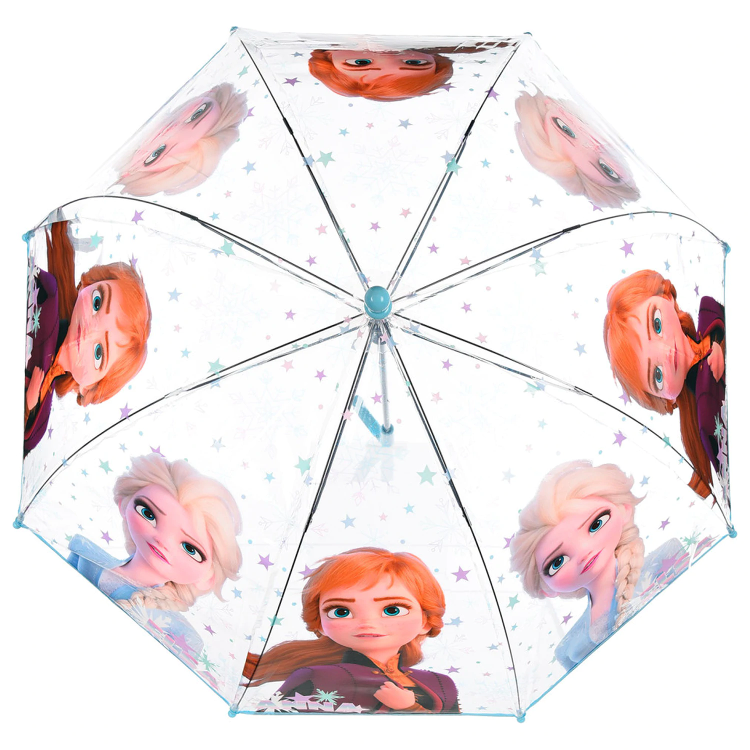 Disney Frozen Stars Kids Transparent Umbrella product photo
