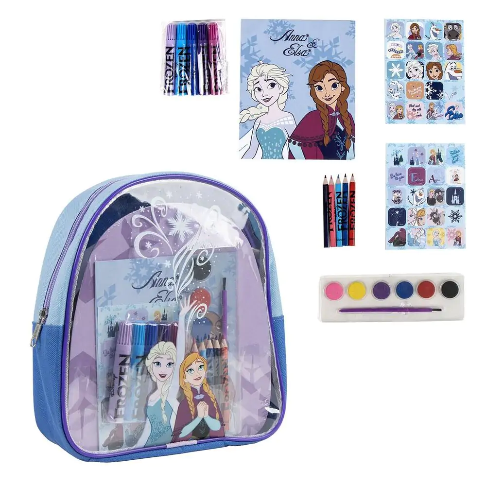 Disney Frozen backpack stationery set product photo