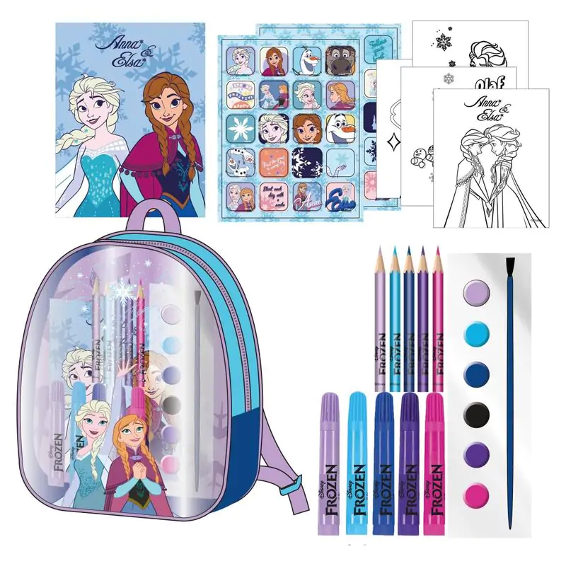 Disney Frozen backpack stationery set termékfotó