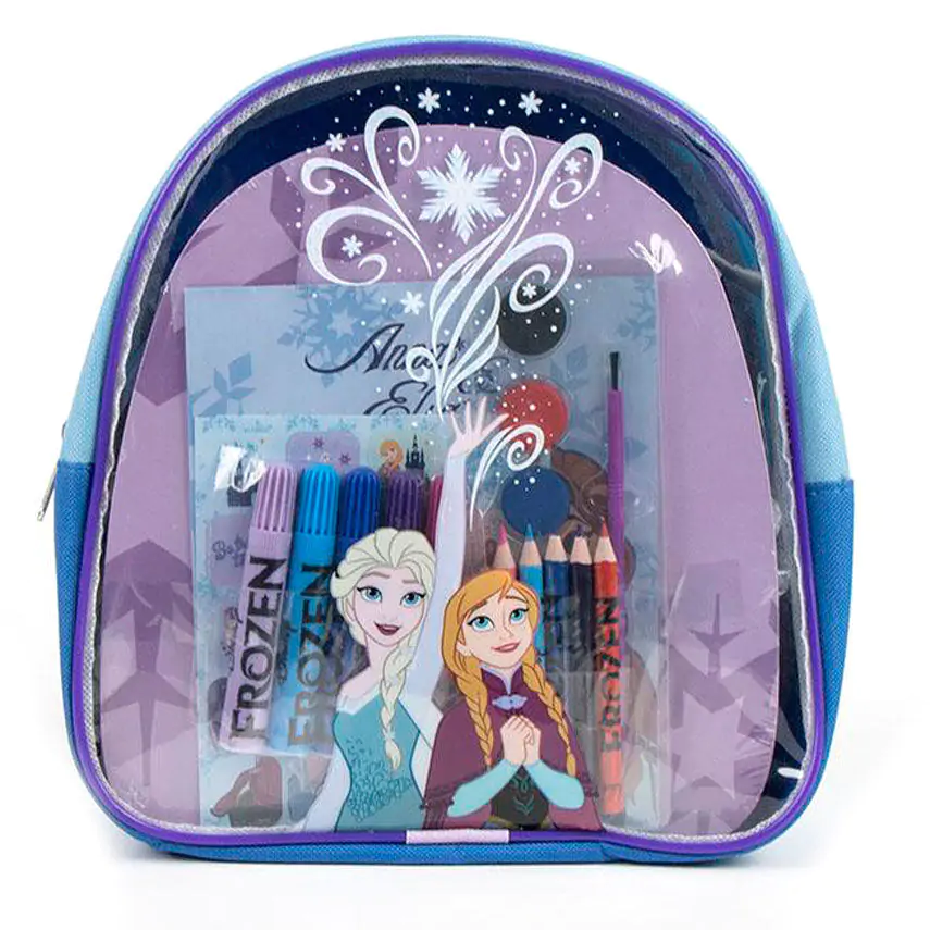 Disney Frozen backpack stationery set product photo