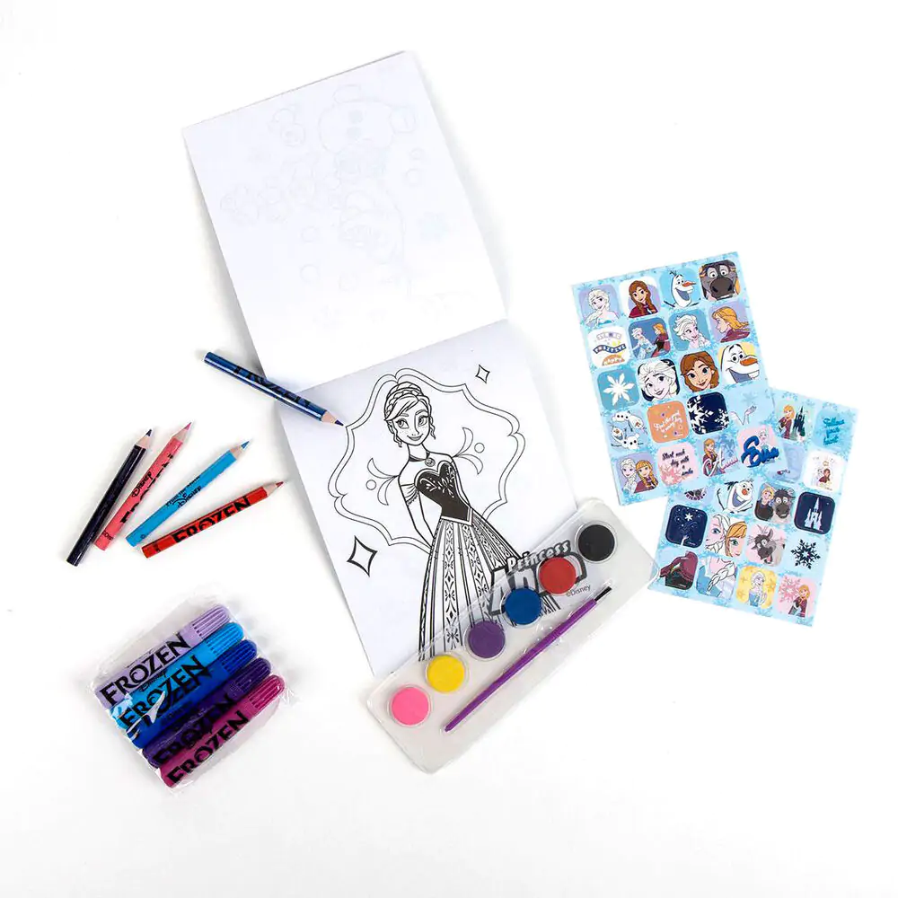 Disney Frozen backpack stationery set product photo