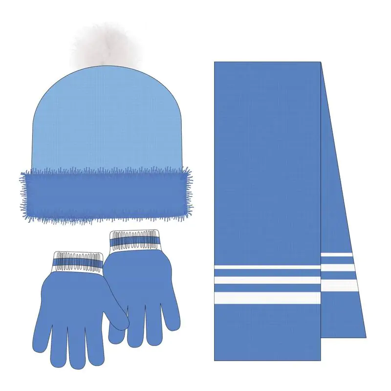 Disney Frozen winter set snood hat gloves product photo