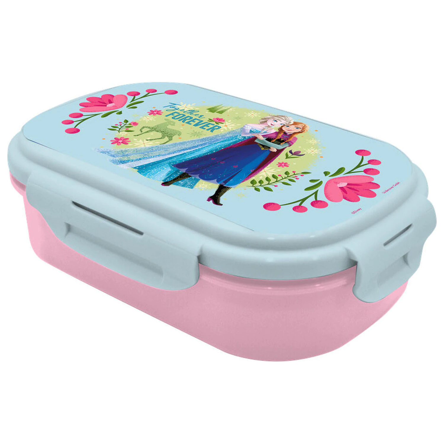 Disney Frozen Together Forever Sandwich Box and Cutlery Set product photo