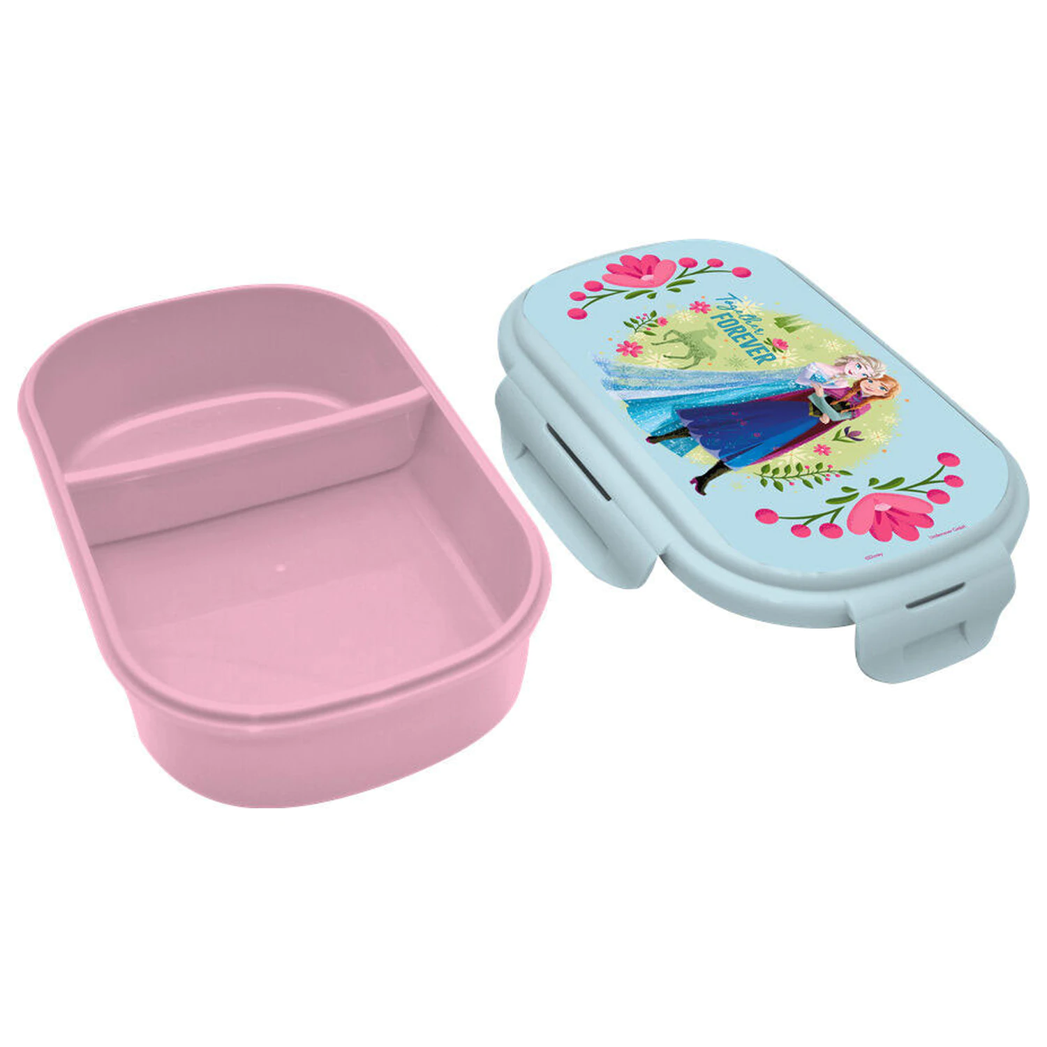 Disney Frozen Together Forever Sandwich Box and Cutlery Set product photo