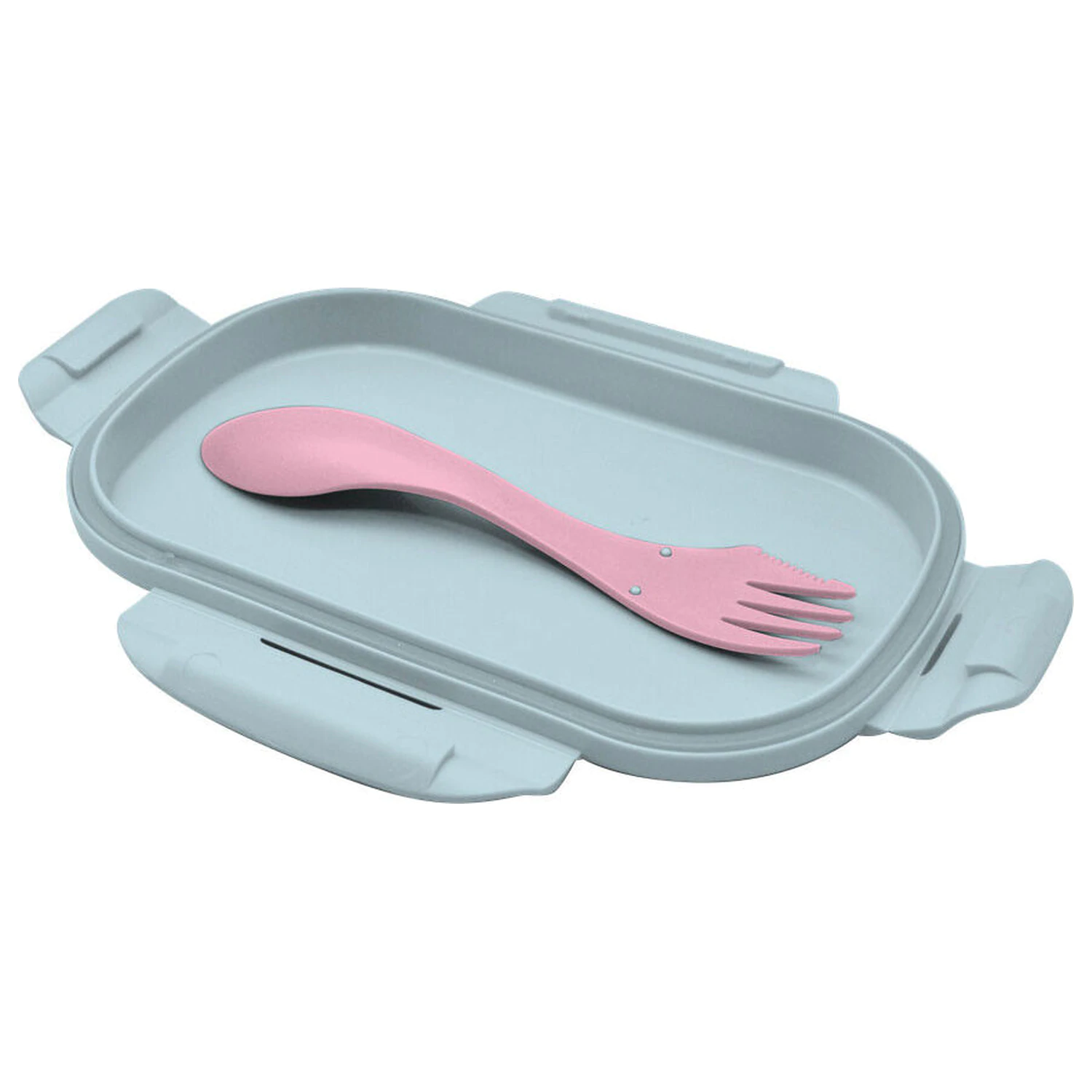 Disney Frozen Together Forever Sandwich Box and Cutlery Set product photo