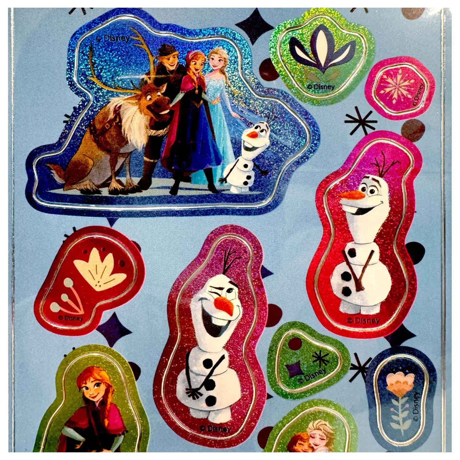 Disney Frozen Together Hologram Sticker Set product photo